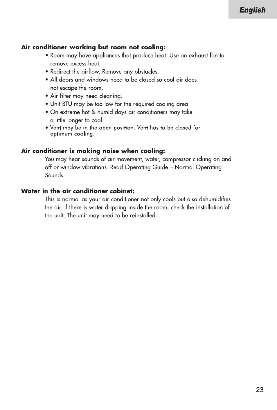 haier ESA3245 User Manual | Page 25 / 26