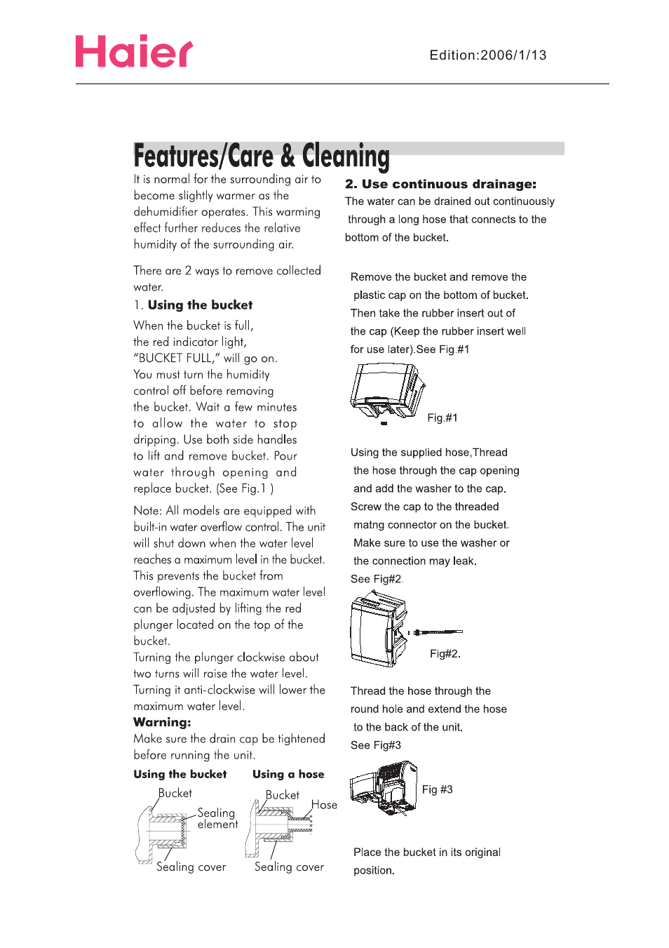 haier HD456 User Manual | Page 10 / 18