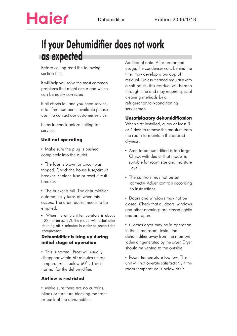 Т³12 | haier HD456 User Manual | Page 13 / 18