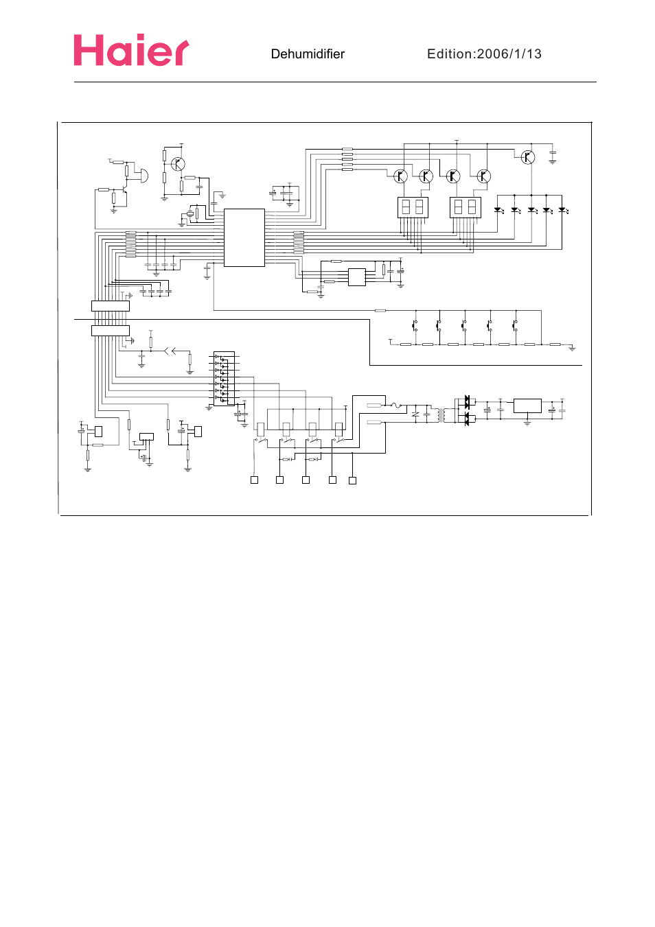 Т³18, Lv-pcb, Hv-pc | Dehumidifier | haier HD456 User Manual | Page 17 / 18