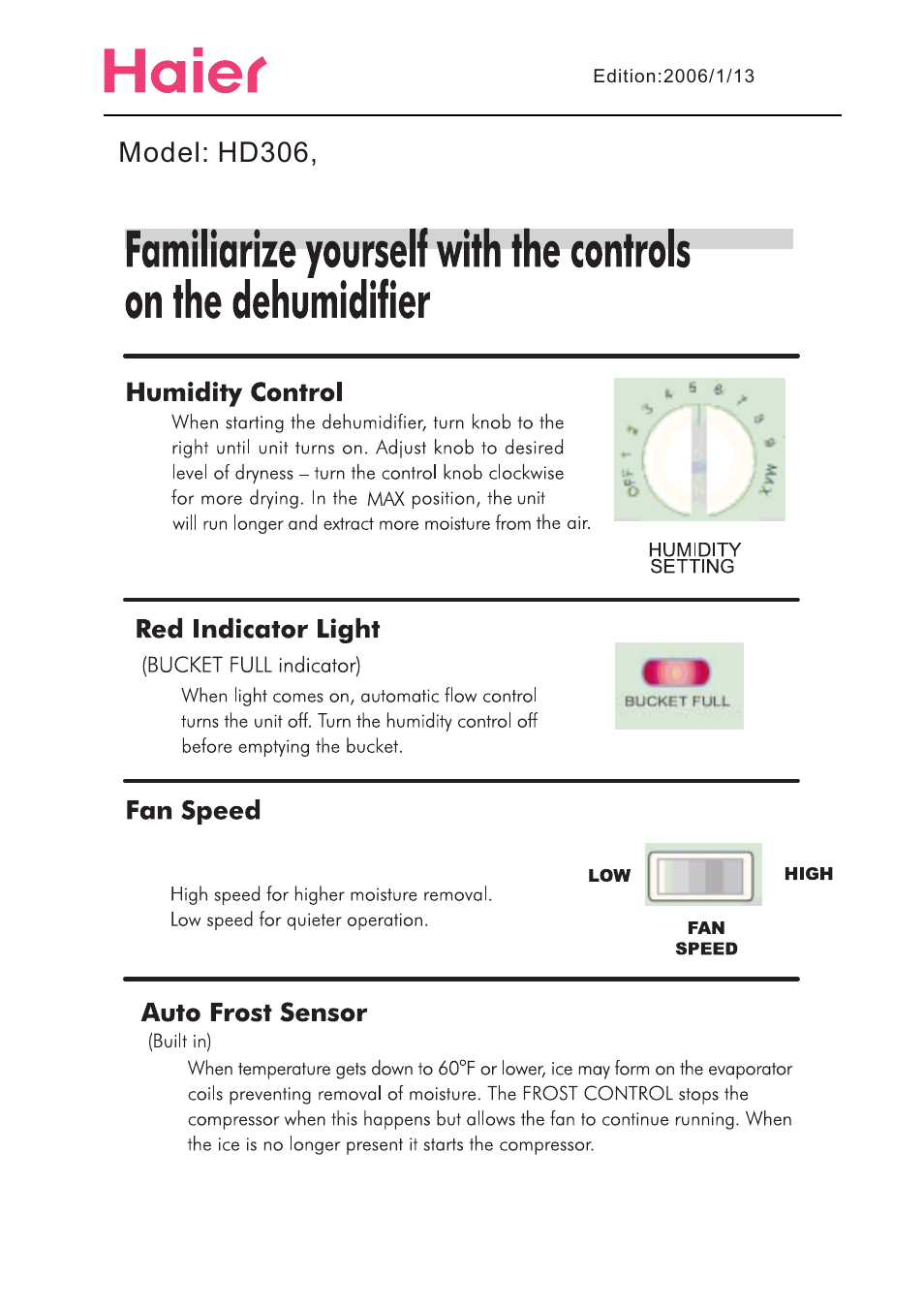 haier HD456 User Manual | Page 9 / 18