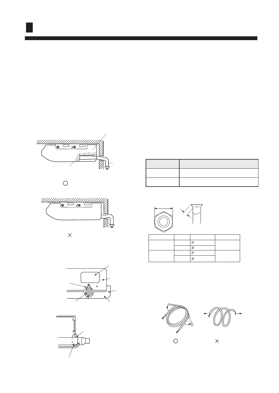 Installation procedures, Outdoor unit installation, Connecting the piping | haier AC142ACEAA User Manual | Page 14 / 23