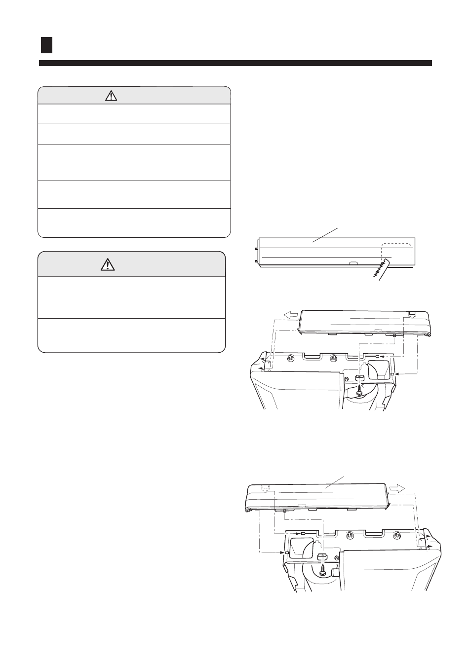 Installation procedures, Test running, Mount the cover plate and the intake grill | haier AC142ACEAA User Manual | Page 17 / 23