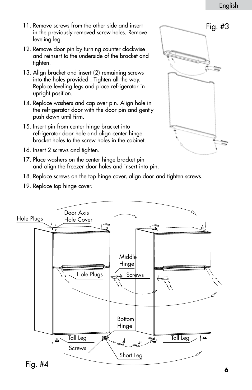 Fig. #3 fig. #4 | haier HNDE03 User Manual | Page 8 / 44
