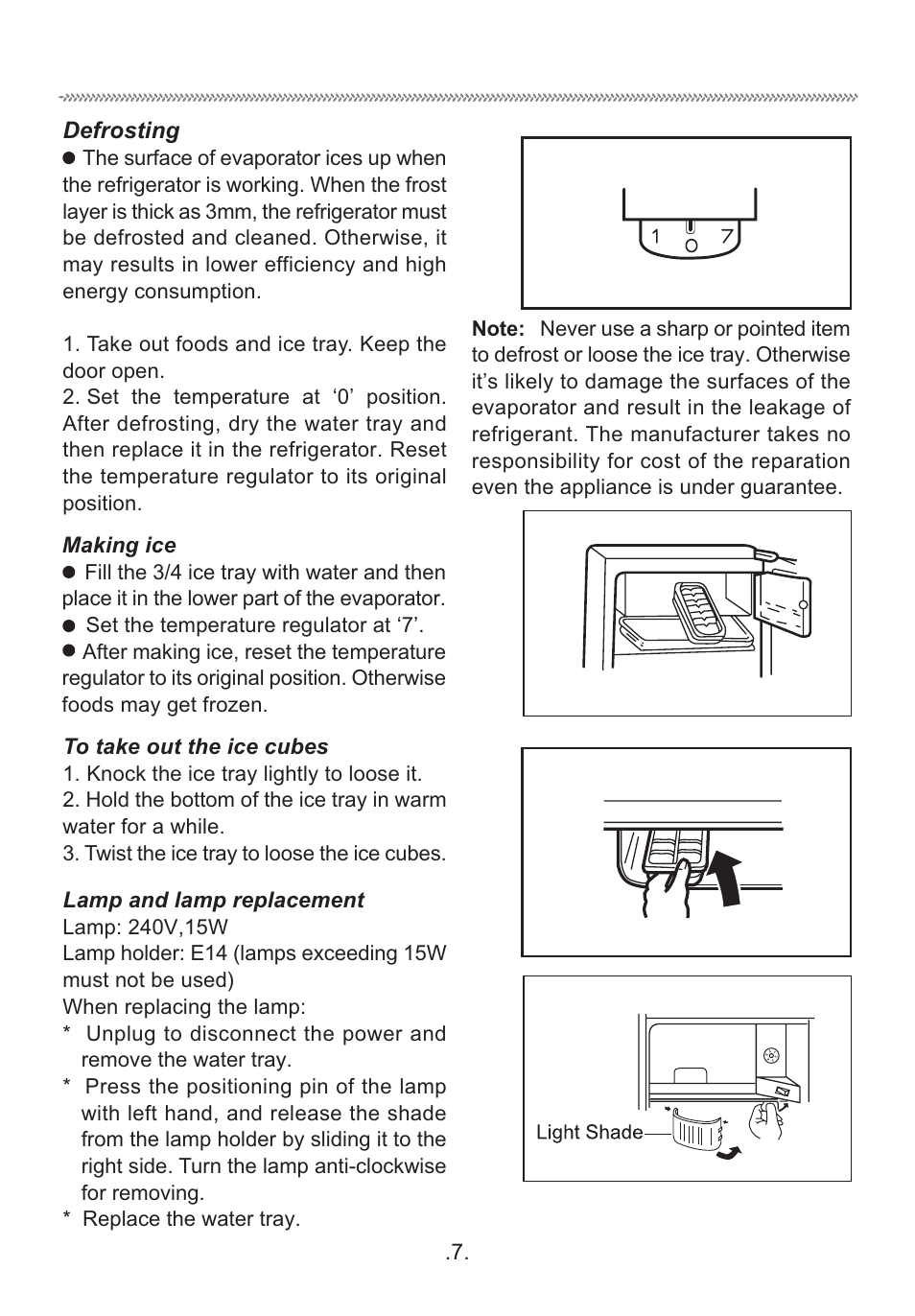 haier HR-195 User Manual | Page 8 / 11