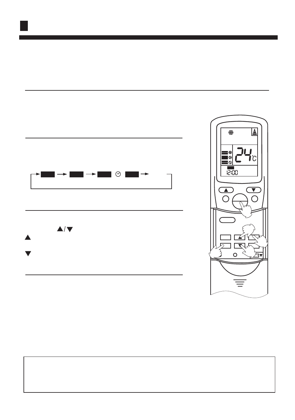 Guide to operation, Timer operation, Timer on/off | Hints, 2)timer mode selection, 3)timer setting, 4)confirming your setting | haier Convertible Type Room HCFU-18C13 User Manual | Page 15 / 24