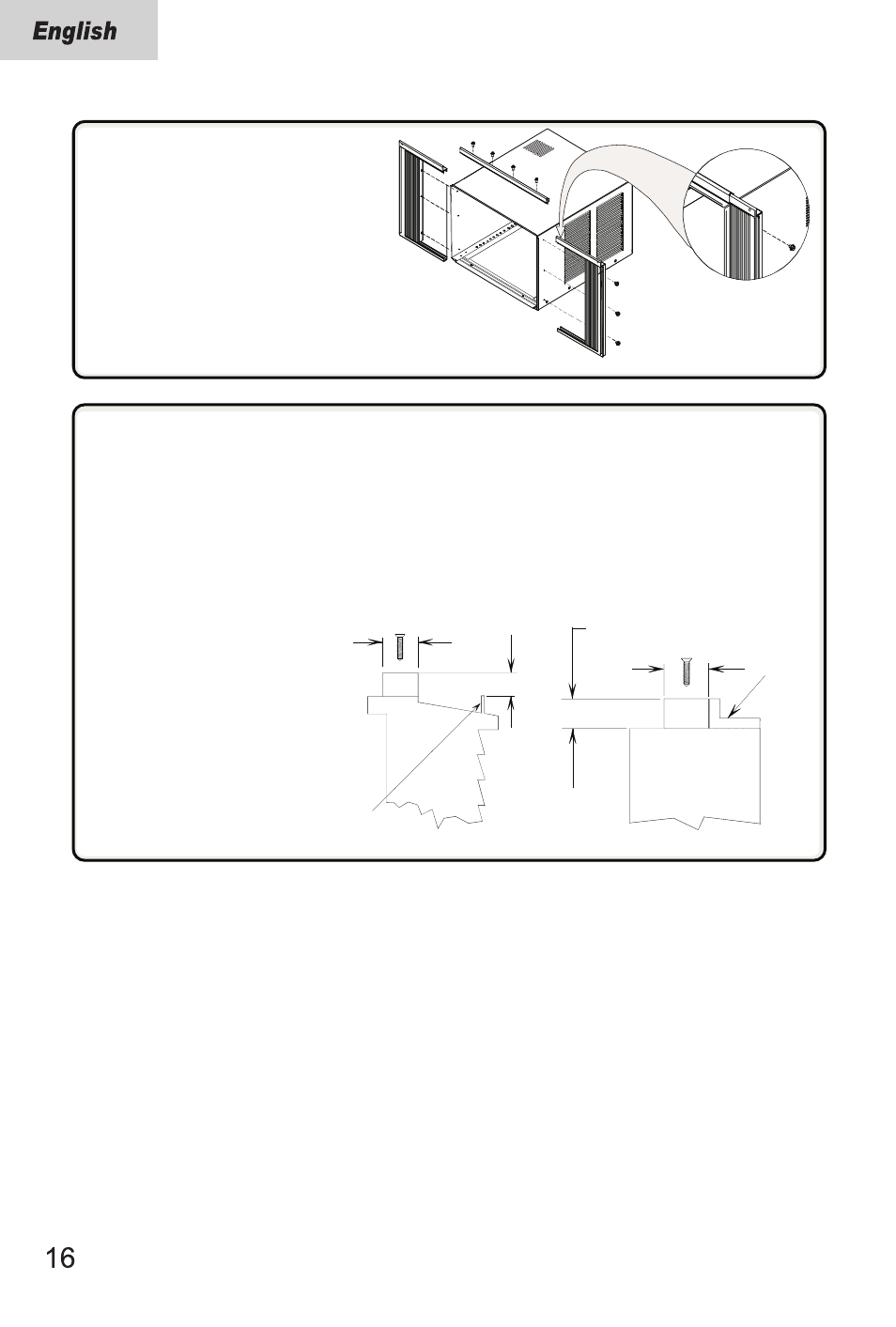 Assemble curtains/top rail, Prepare window for installation | haier ESA3156 User Manual | Page 18 / 26