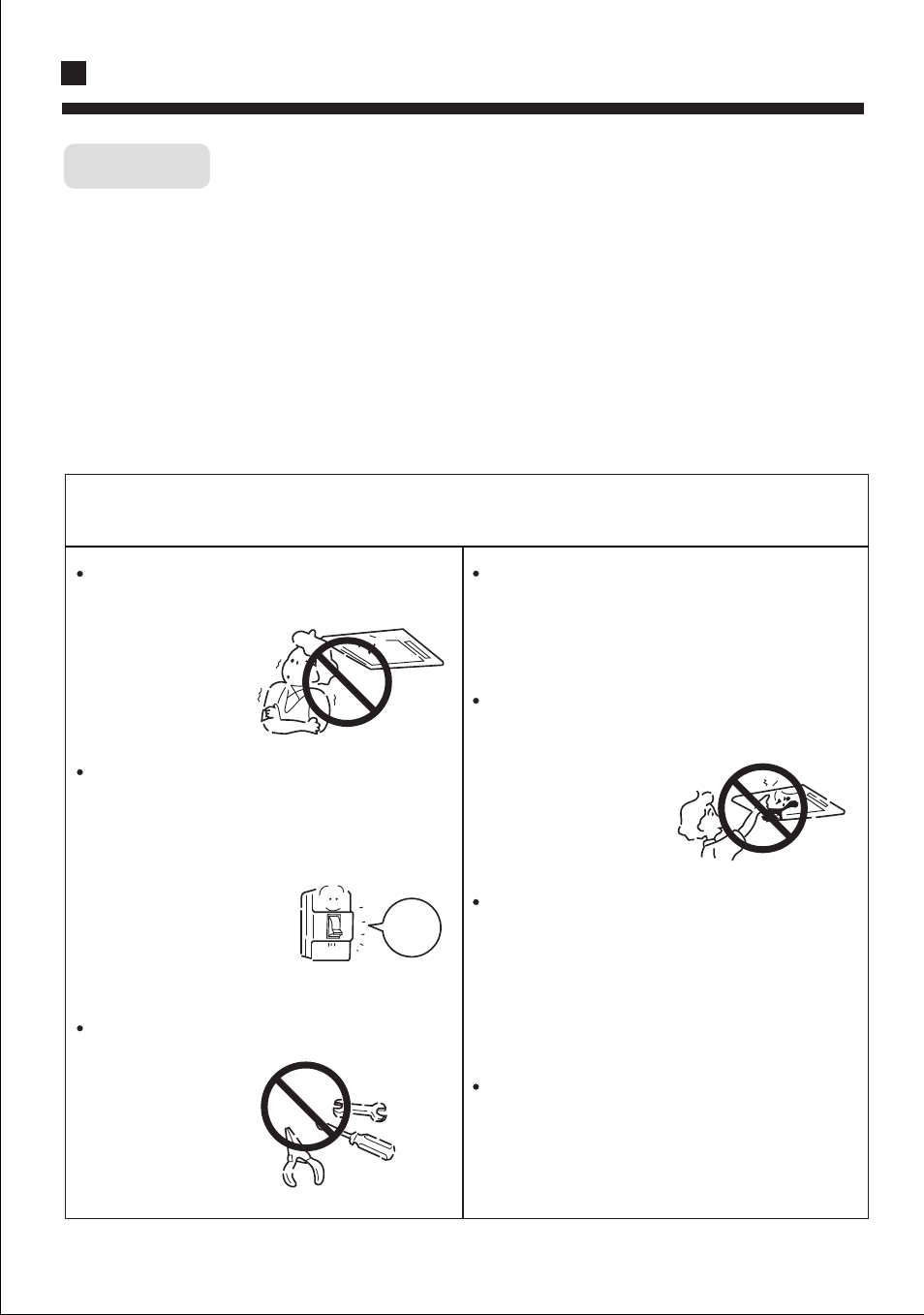 Cautions, Warning | haier AB212XCEAA User Manual | Page 5 / 28