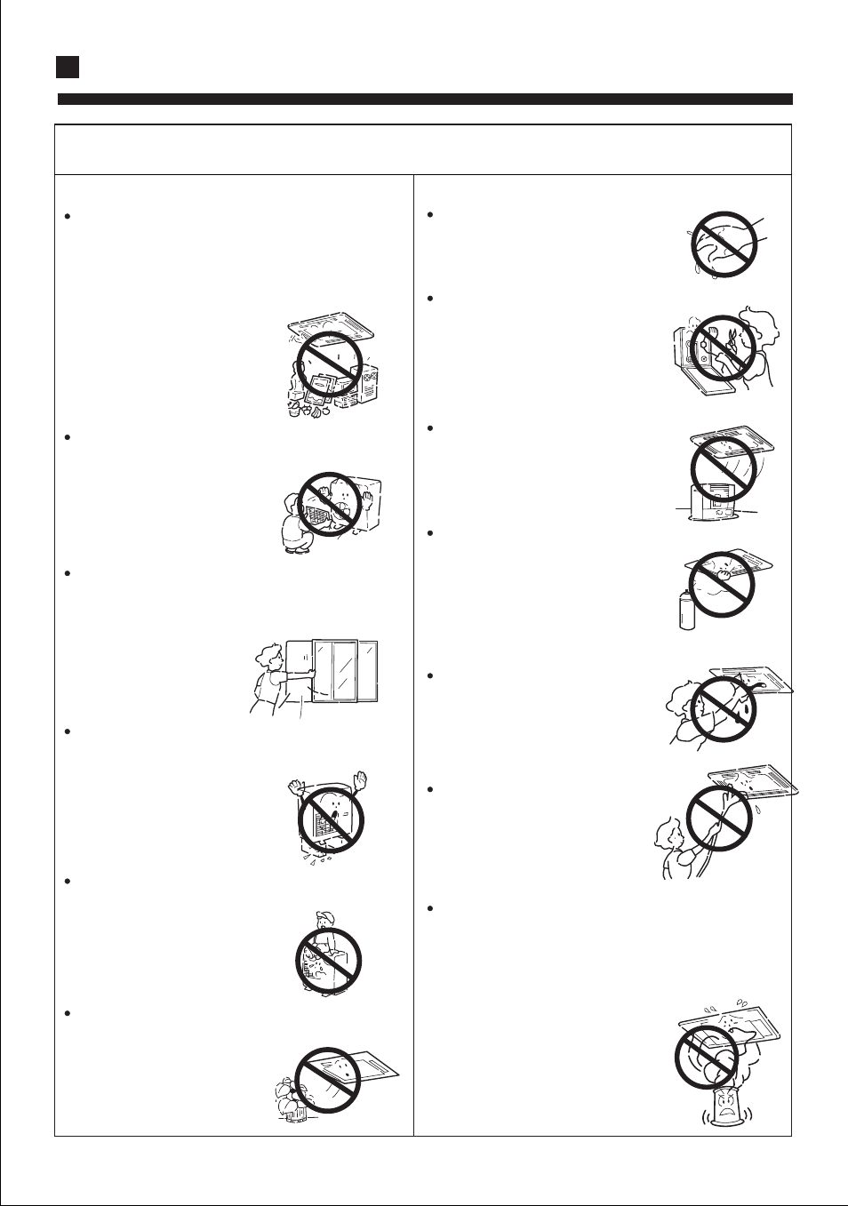 Cautions | haier AB212XCEAA User Manual | Page 6 / 28