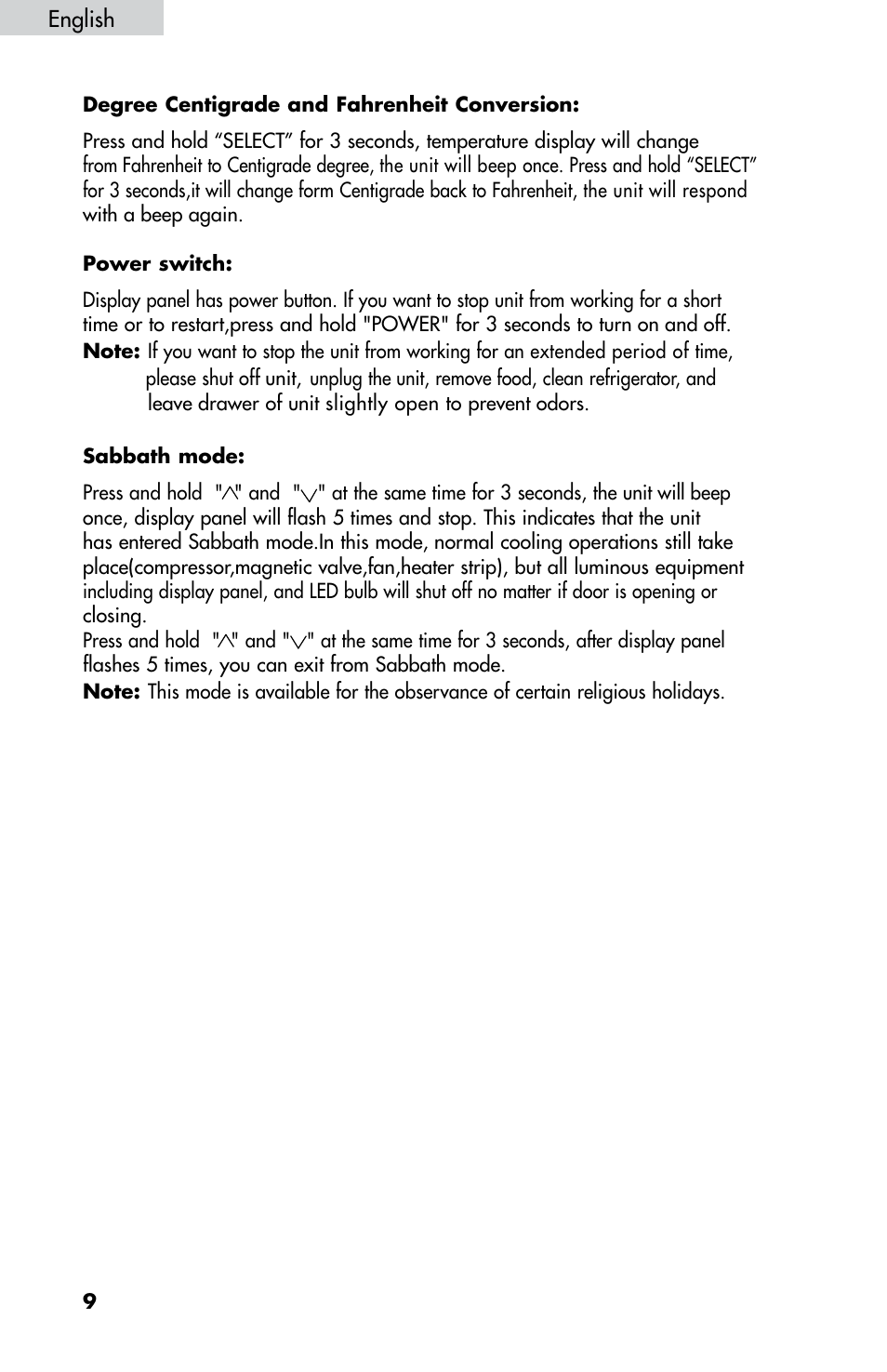haier DD400RS User Manual | Page 10 / 40