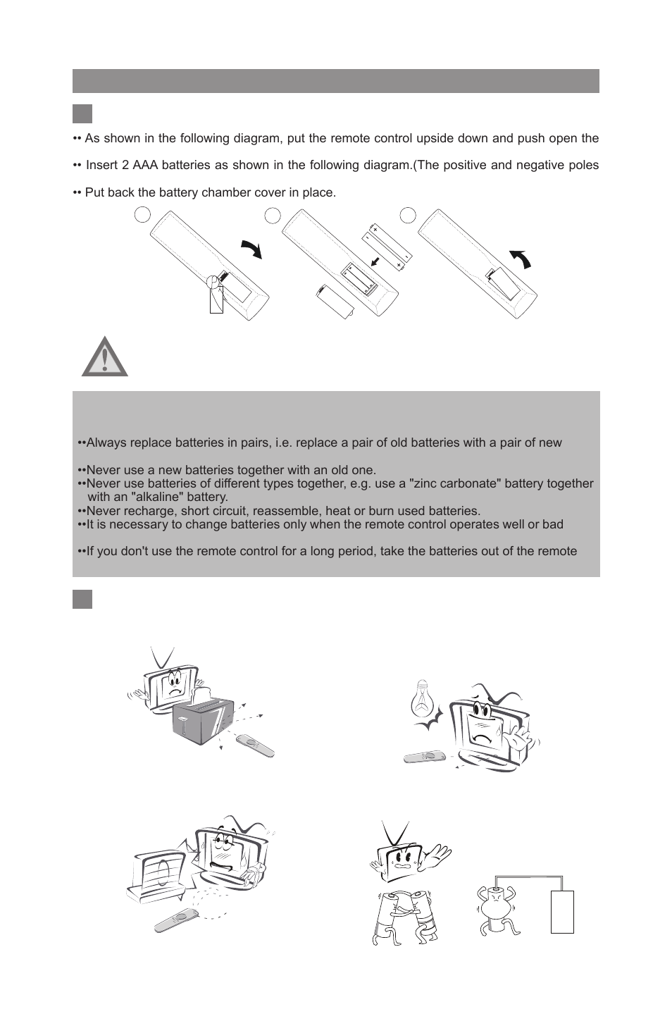 Preparation of remote control, Installation of remote control batteries, Precautions while using remote control | haier L32A9 User Manual | Page 9 / 32