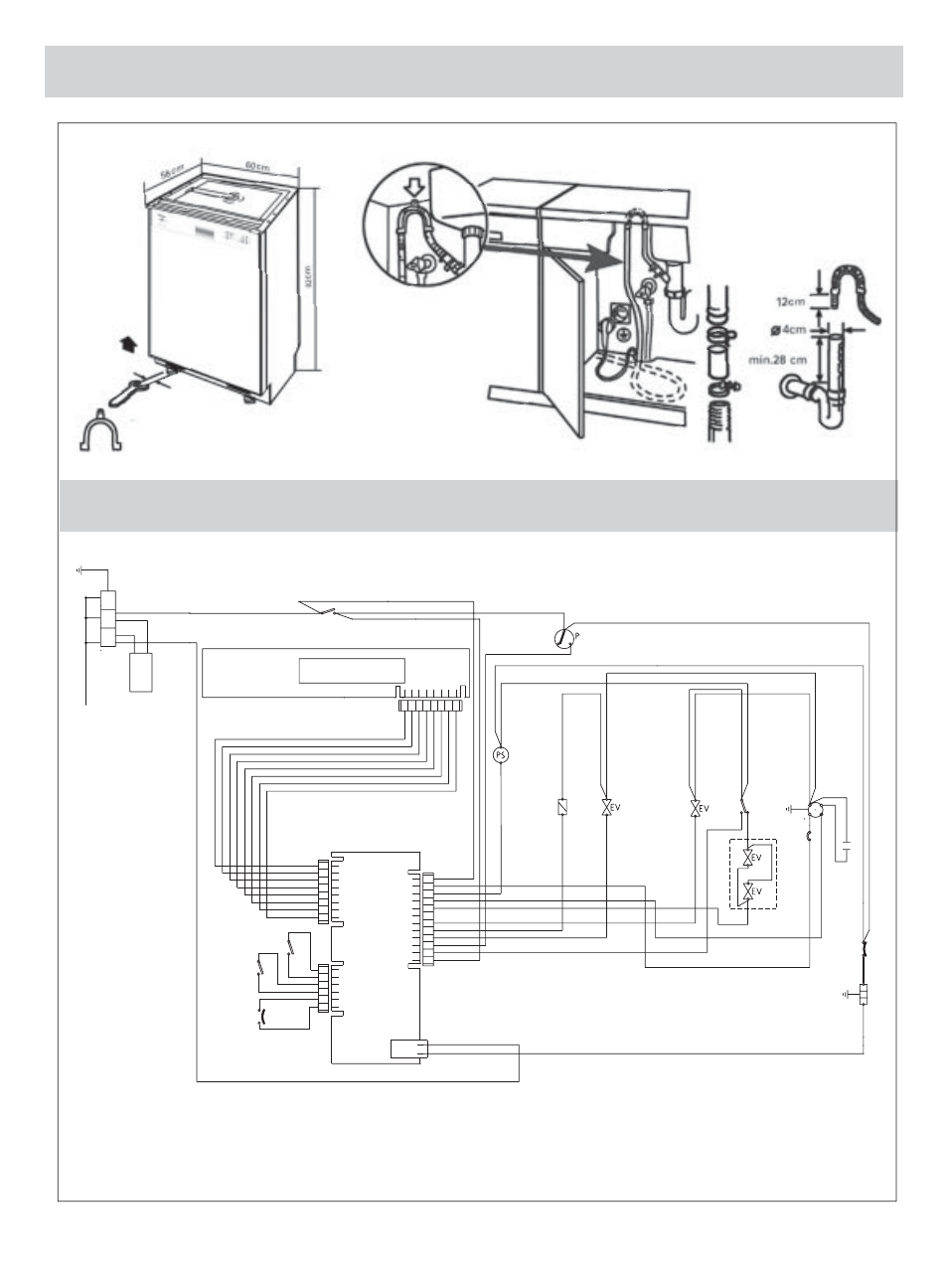 Installation diagram | haier DW12-LBE User Manual | Page 12 / 12