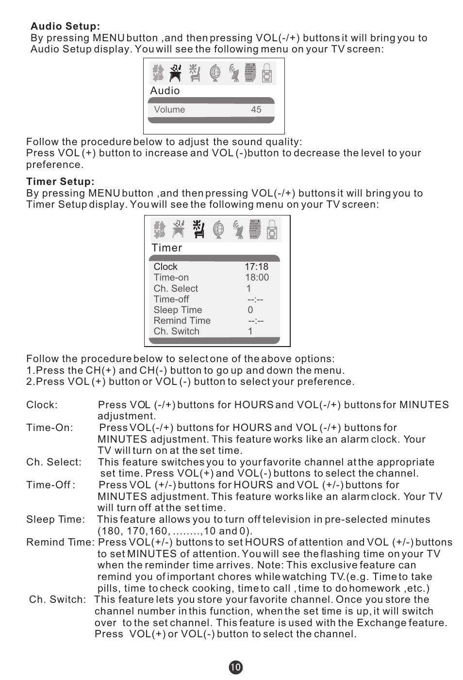 haier TDC1354AD User Manual | Page 11 / 32