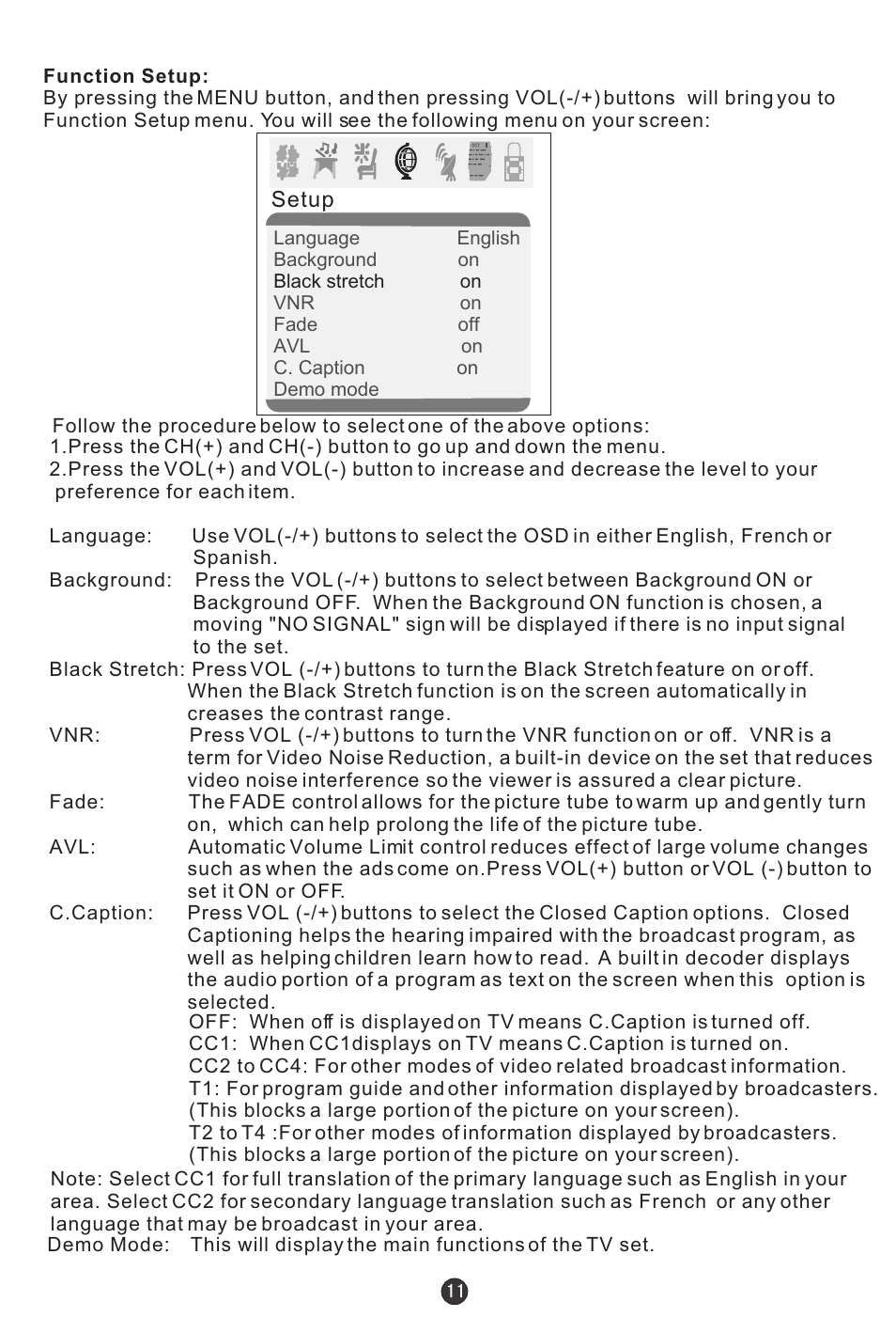 haier TDC1354AD User Manual | Page 12 / 32