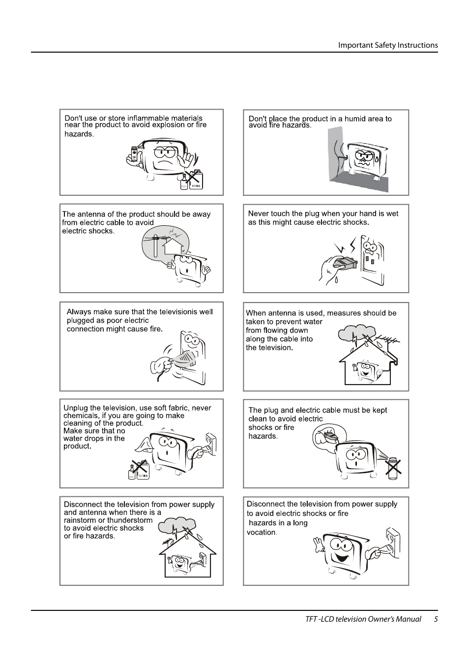 haier TFT-LCD TELEVISION L32K3 User Manual | Page 5 / 27