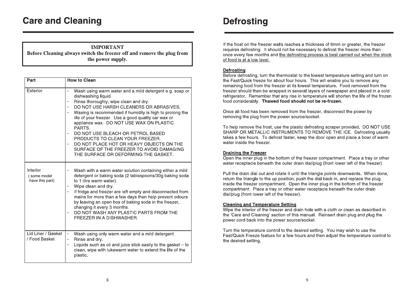 haier THERMOCOOL BD-66A User Manual | Page 10 / 10