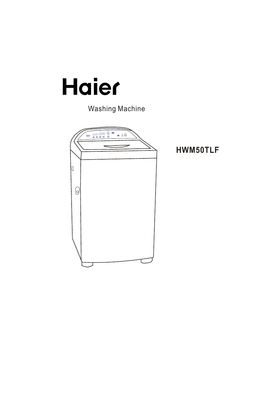 haier HWM50TLF User Manual | 21 pages