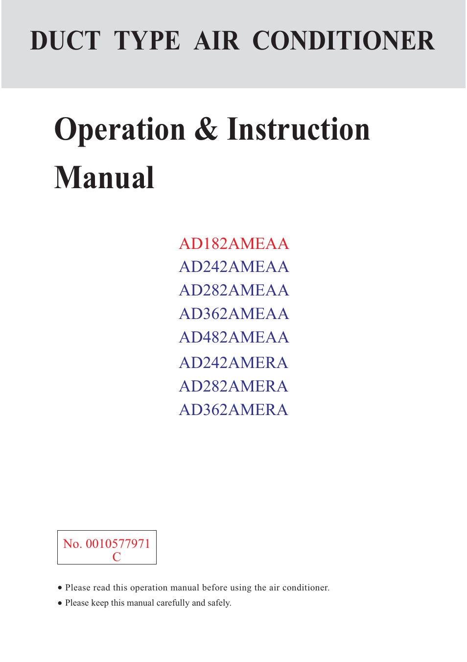 haier AD362AMEAA User Manual | 22 pages