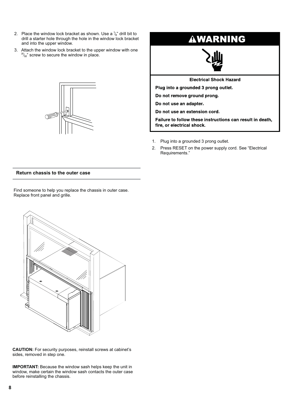 haier ESA424J-L User Manual | Page 8 / 44