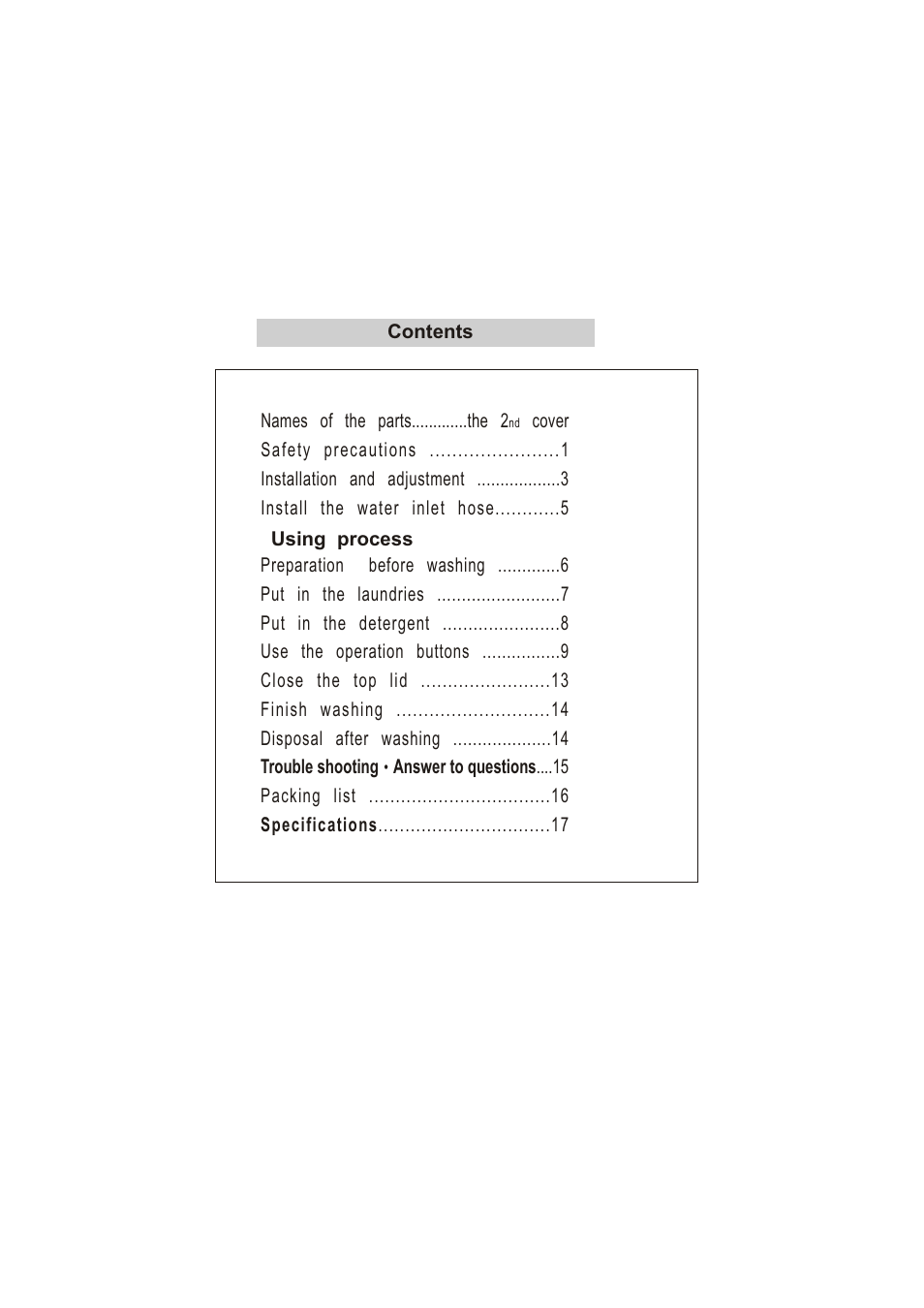 haier XQB50-10A User Manual | Page 2 / 20