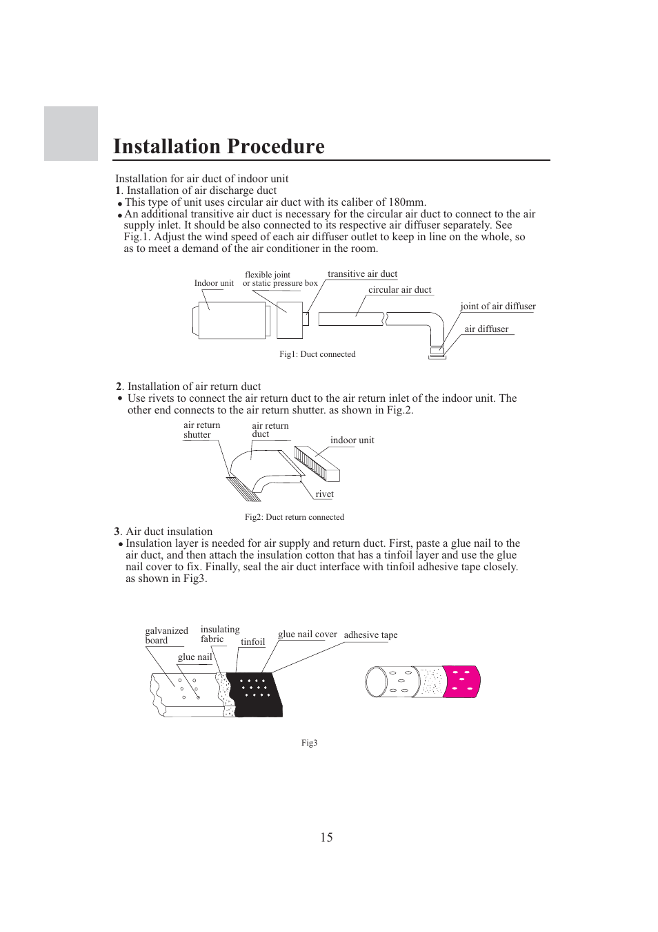 Installation procedure | haier 0010573573 User Manual | Page 17 / 22