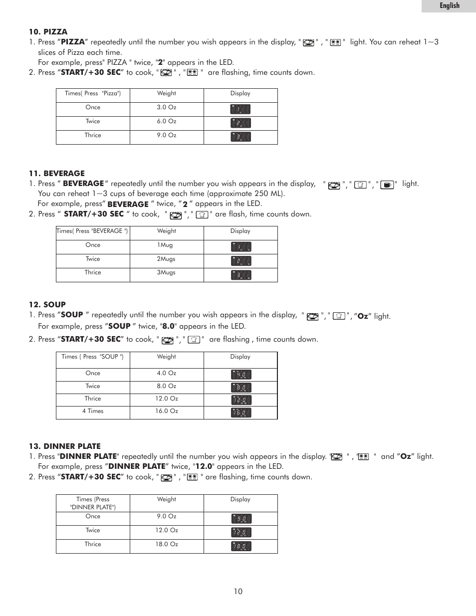 haier MWG7036RW User Manual | Page 11 / 16