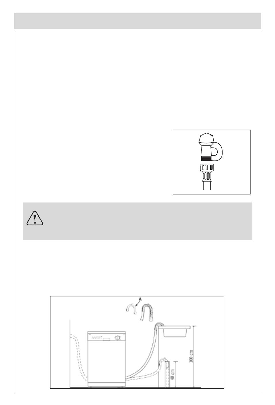 Installation, Levelling the appliance, Positioning the appliance | Cold water connection, Drain hose connection | haier HDW101SST User Manual | Page 5 / 21