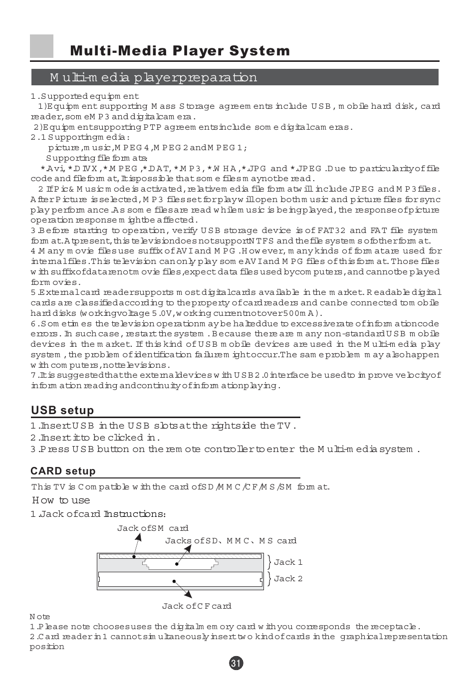 Usb setup, H ow to use | haier 29F5D User Manual | Page 32 / 45