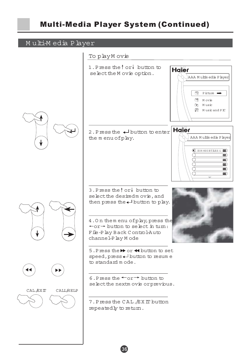 haier 29F5D User Manual | Page 37 / 45