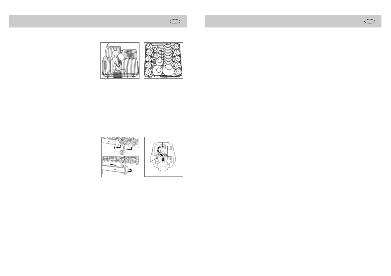 Loading the dishwasher, Starting the appliance, Warning | haier WQP12-CBE3 User Manual | Page 4 / 6