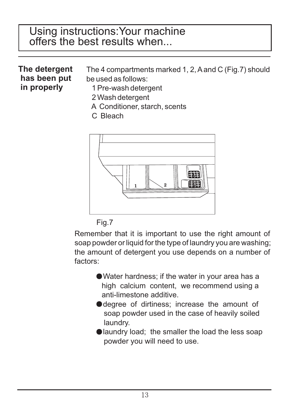 haier WNA600TX User Manual | Page 14 / 24