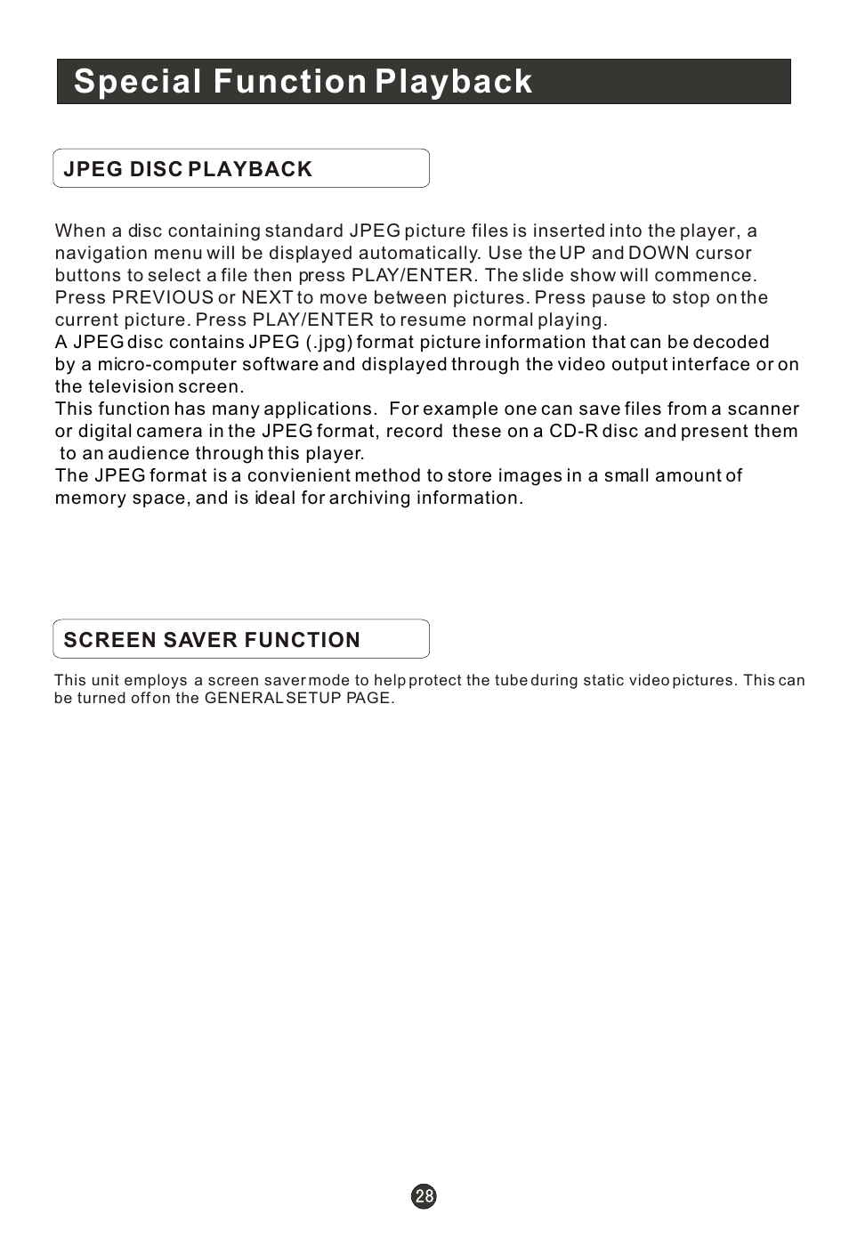 Т³гж 33, Special function playback | haier HLC22E User Manual | Page 33 / 43