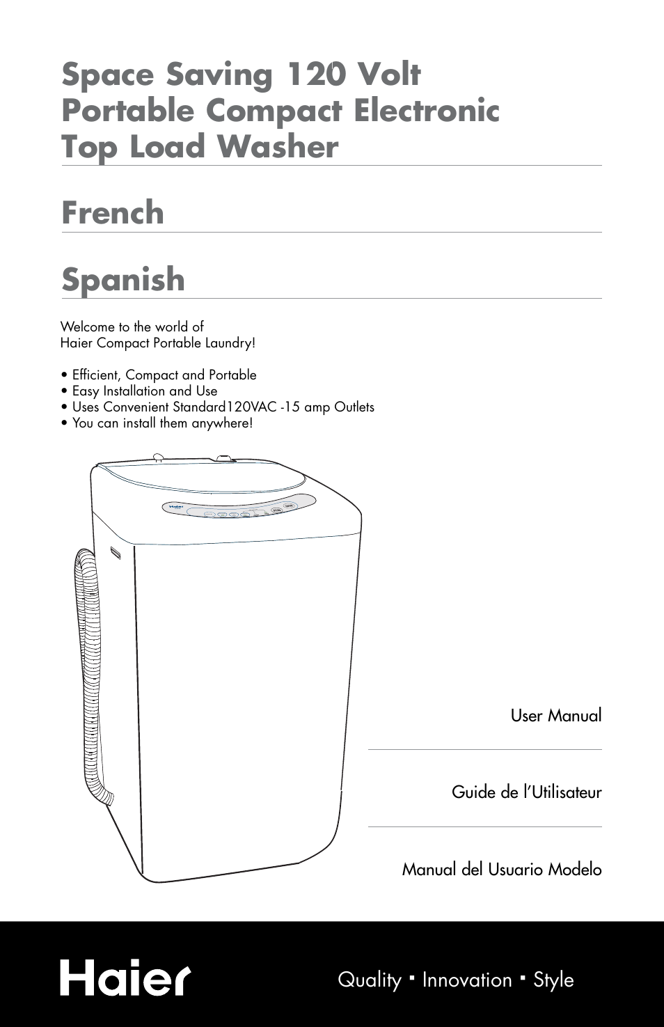 haier WD-9999-14 User Manual | 28 pages
