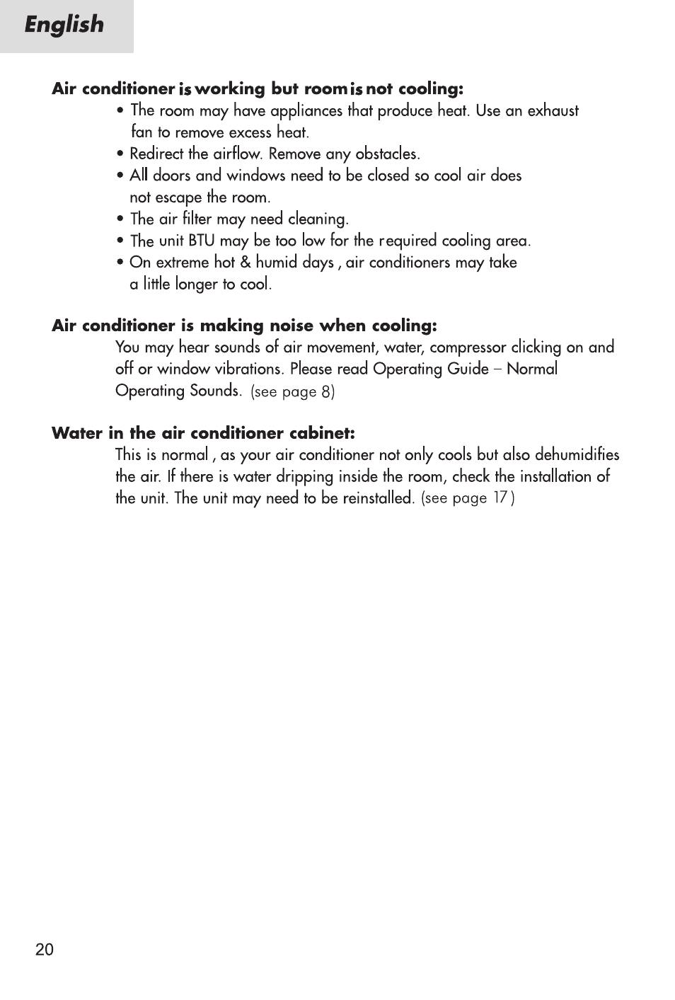 haier ESA3067 User Manual | Page 22 / 23
