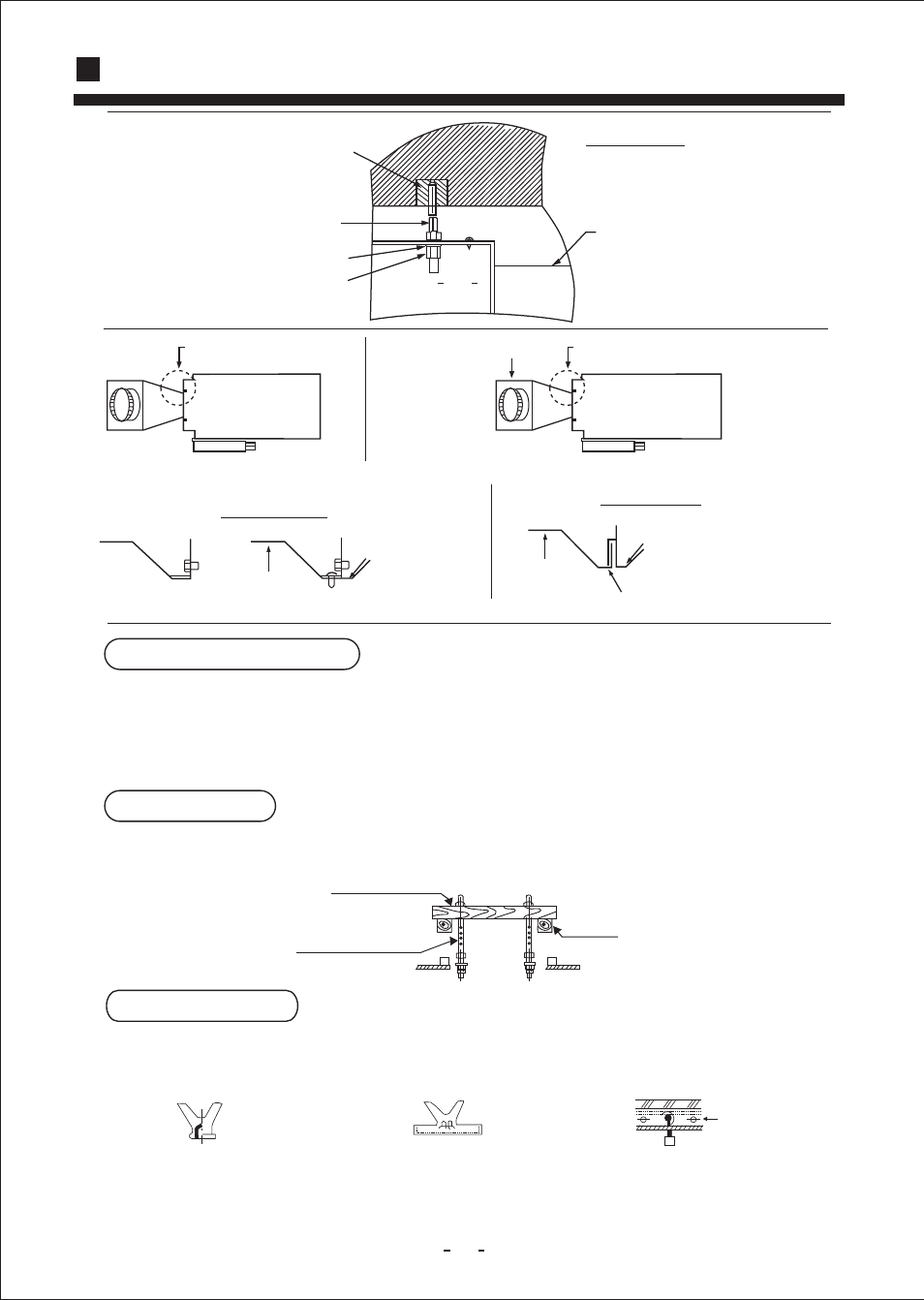 Installation manual for indoor unit | haier Duct Type Air Conditioning No. 0010572410 User Manual | Page 19 / 24
