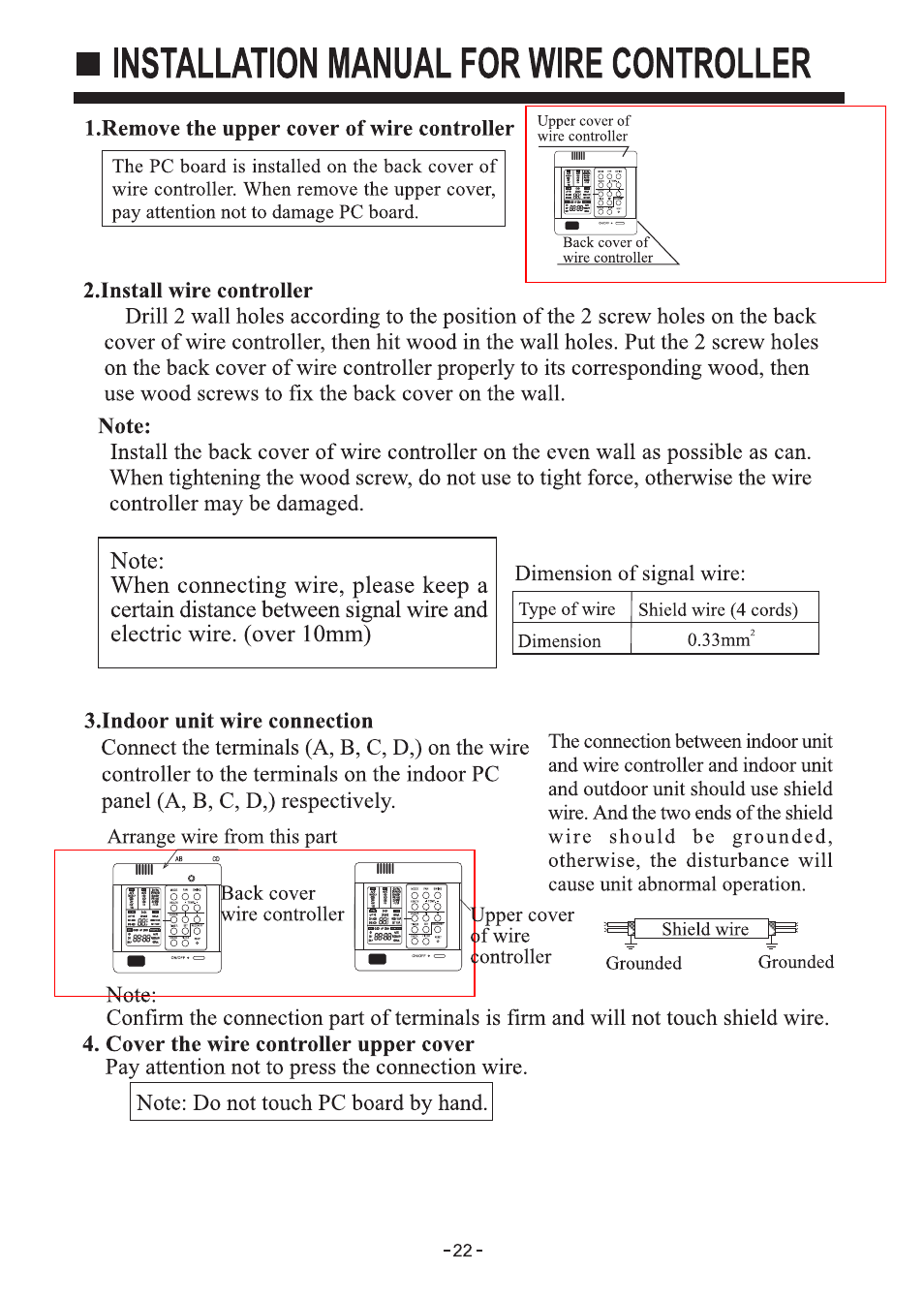 haier Duct Type Air Conditioning No. 0010572410 User Manual | Page 23 / 24