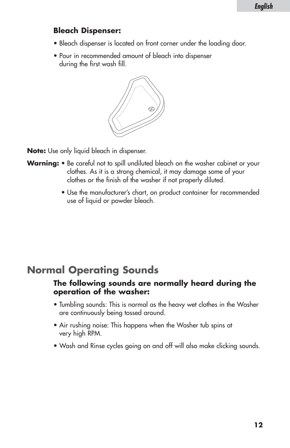 Normal operating sounds | haier ESL-T21 User Manual | Page 13 / 72