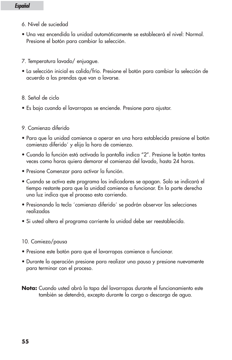 haier ESL-T21 User Manual | Page 56 / 72