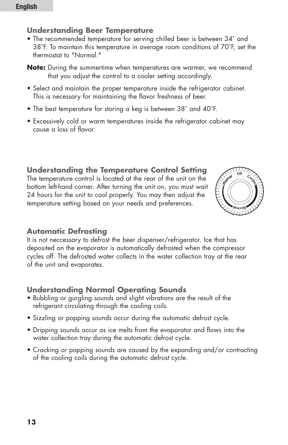 haier HBF205E User Manual | Page 14 / 76