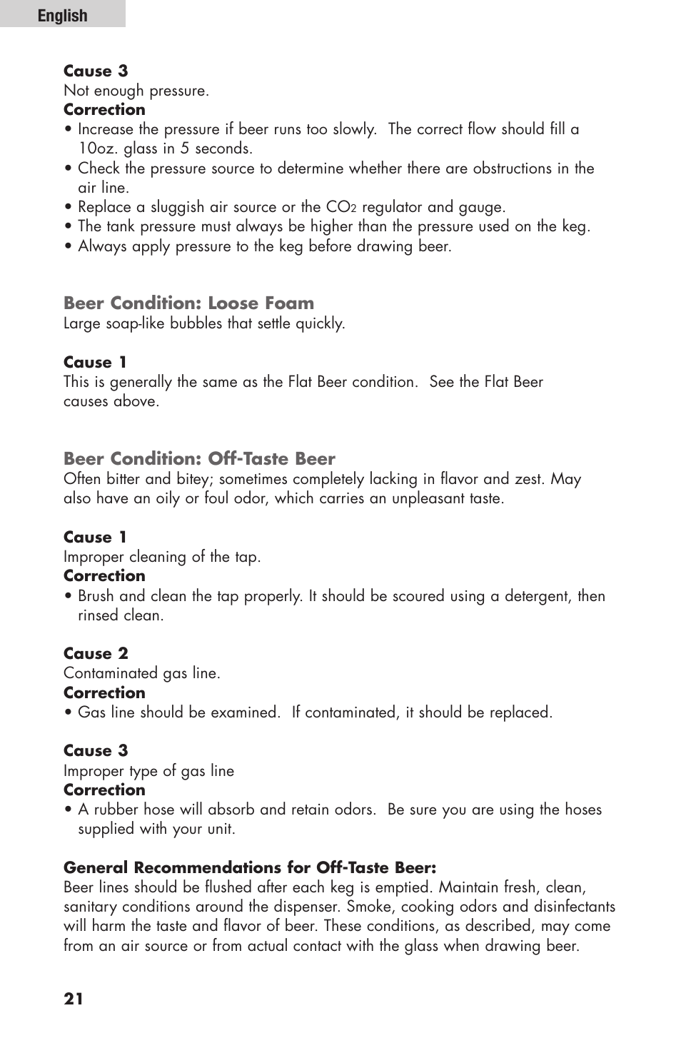 haier HBF205E User Manual | Page 22 / 76