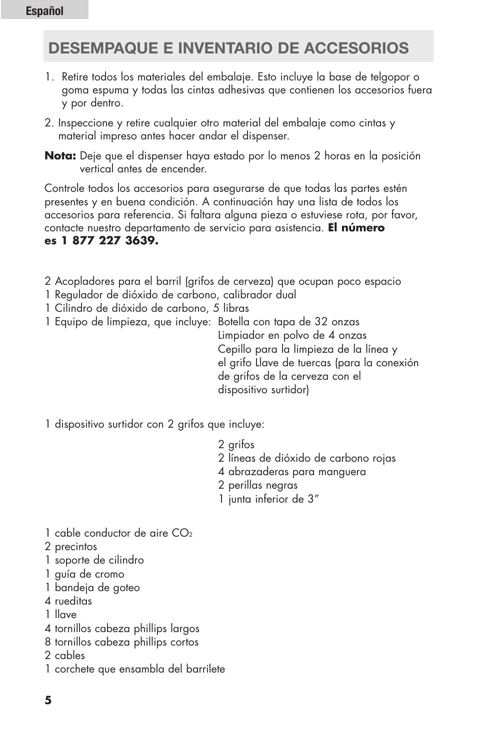 Desempaque e inventario de accesorios | haier HBF205E User Manual | Page 54 / 76