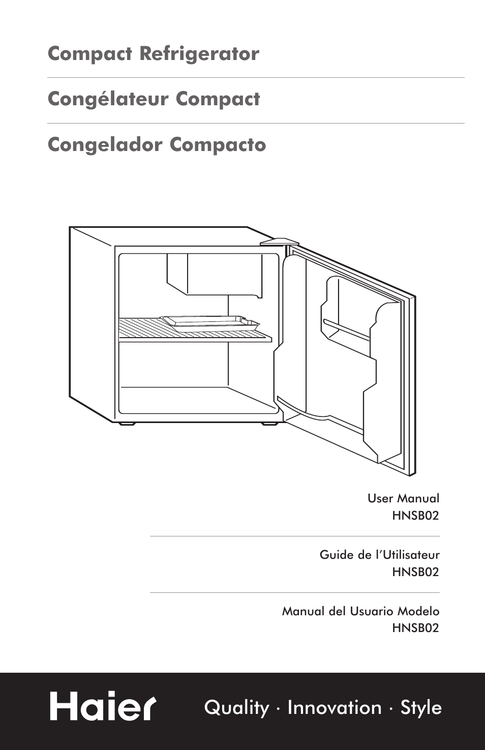 haier HNSB02 User Manual | 14 pages