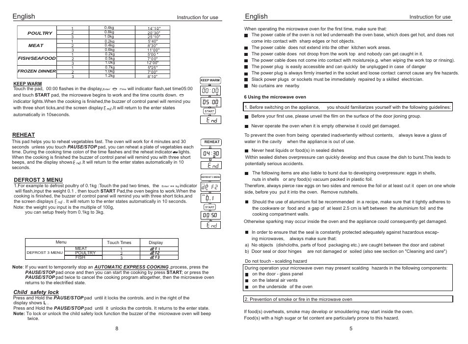 English | haier EB-3690E User Manual | Page 7 / 8