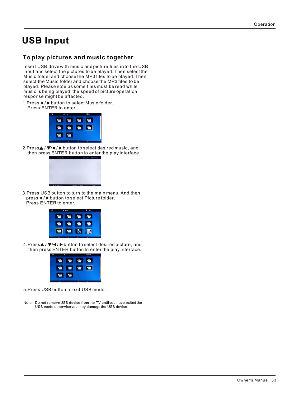 Т³гж 34, Usb input | haier HLC26R1 User Manual | Page 33 / 42
