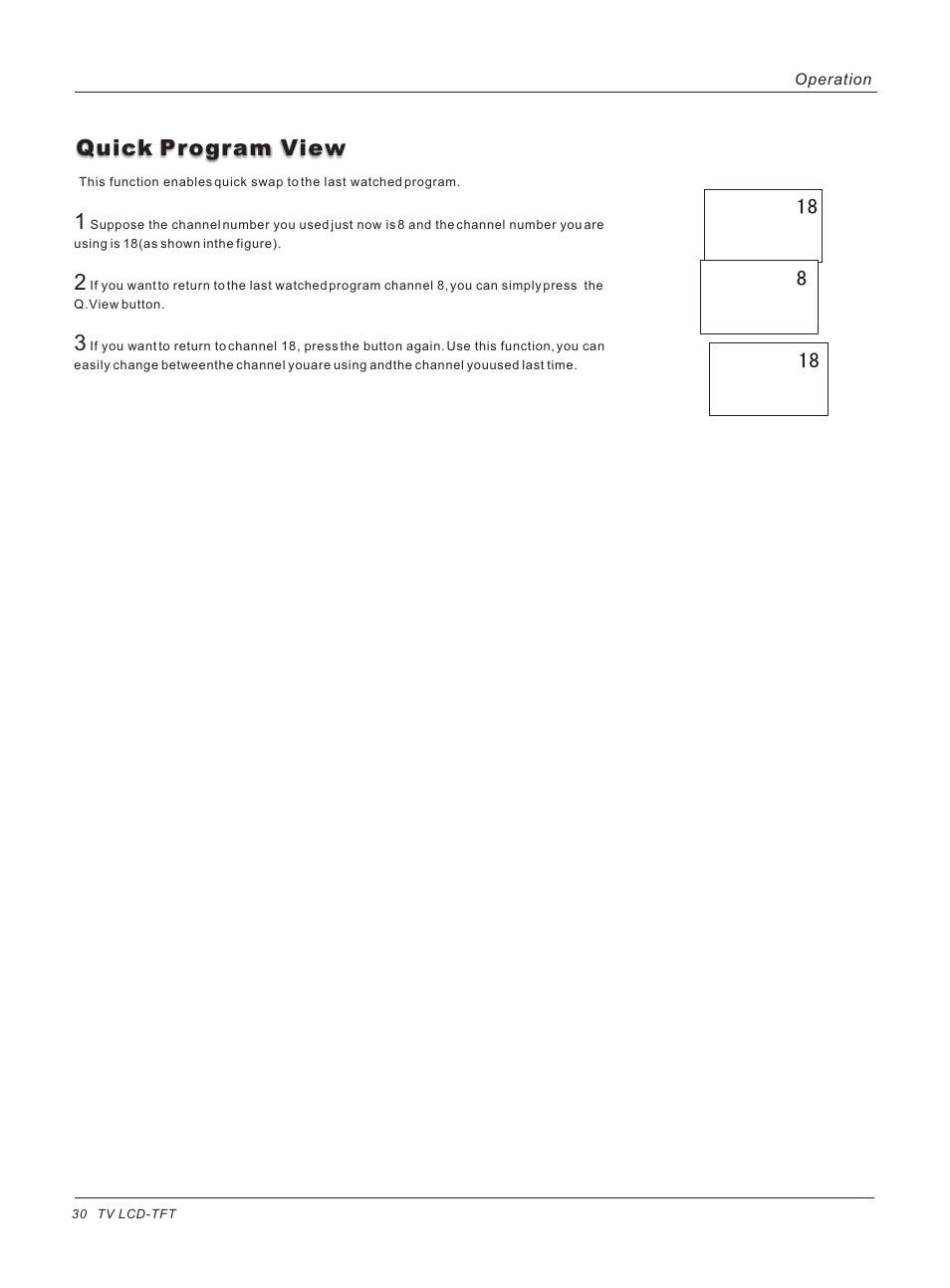 Quick program view 1 | haier HL26ATB User Manual | Page 30 / 41