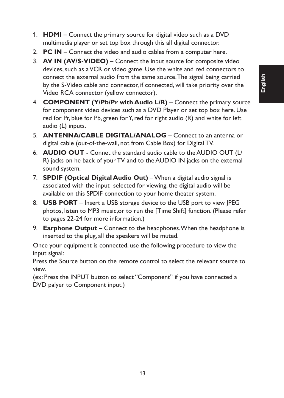 haier TFT L32C1120 User Manual | Page 15 / 34
