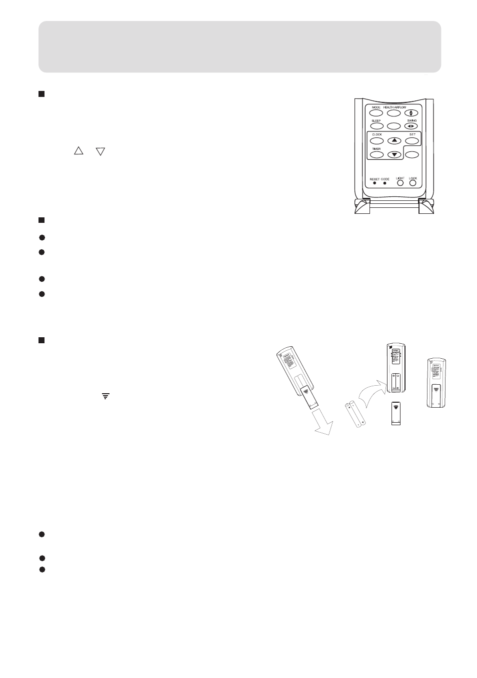 Parts and functions | haier 001050 User Manual | Page 8 / 24