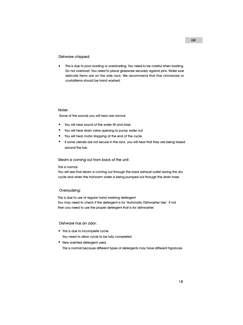 haier HDT18PA User Manual | Page 19 / 26