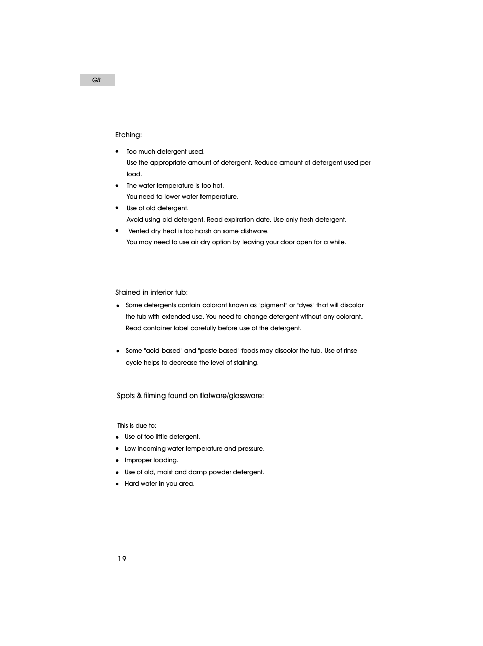 haier HDT18PA User Manual | Page 20 / 26