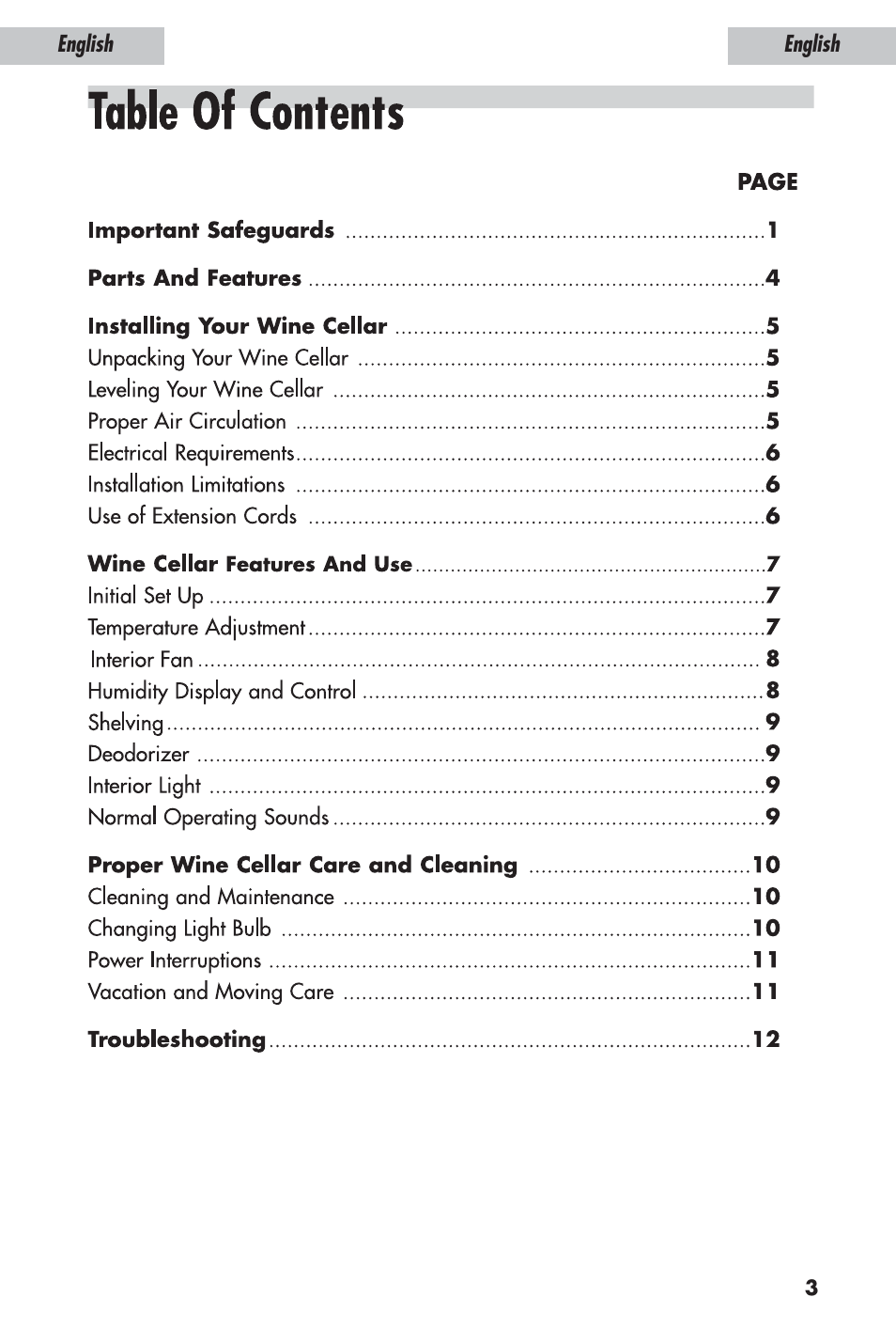 haier JC-110GD User Manual | Page 4 / 14